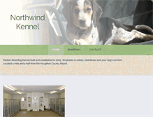 Tablet Screenshot of northwindkennel.com